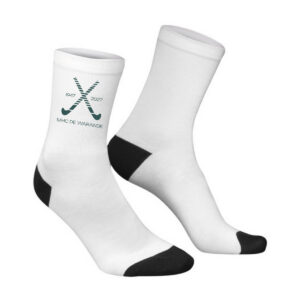 Sublimatie Sportsok - Unisex - Wit/Zwart