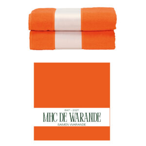 Badhandoek 70x140 + Sublimatie - Oranje