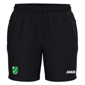 JAKO Woven Short + ritszakken - Dames - Zwart